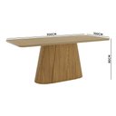 Ver imagem 6 de Mesa Jantar Vidro 200cm Kit 8 Cadeiras Base Aço Preto Boucle Ted H02 - D'Rossi
