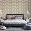 Ver imagem 2 de Papel de Parede Arabesco Floral Gh Papel de Parede 3,5m