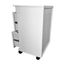 Ver imagem 4 de Mesa Clínica Mdf: 2 Gavetas Grandes, Corrediças Suaves