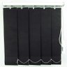 Persiana Vertical em Tecido Blackout Crisdan Largura 2,00 X 2,20 Altura Preto - 3