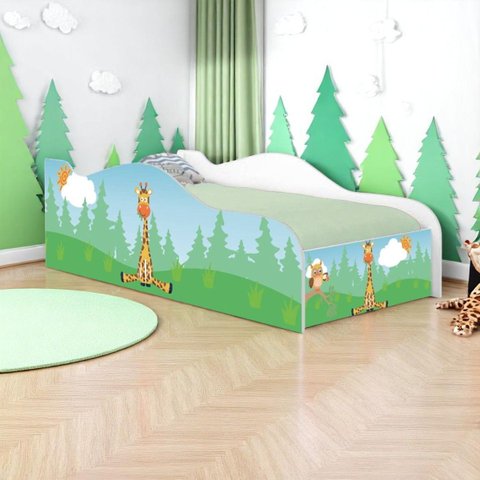 Cama Mobili Infantil Safari Girafa