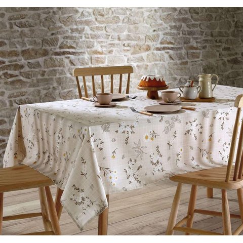 Toalha de Mesa Retangular Clean 6 Lugares Esmeralda Dohler