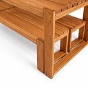 Ver imagem 4 de Conjunto Rustico Jardim Mesa e 2 Bancos Baren Yescasa