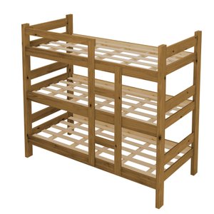 Treliche Madeira Maciça Reforçado Diamante Cor Nogueira