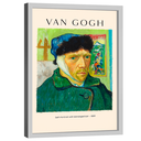 Ver imagem 1 de Quadro Decorativo Vang Gogh Self Portrait With Bandaged Ear