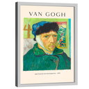 Ver imagem 5 de Quadro Decorativo Vang Gogh Self Portrait With Bandaged Ear