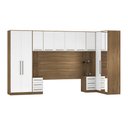 Ver imagem 2 de Quarto Modulado Completo Casal 10 Portas 09 Gavetas c/ Espelho Irlanda Amendola Branco Demóbile