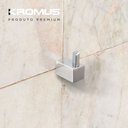 Ver imagem 4 de Cabide Simples Quadratus Inox - Kromus Q501