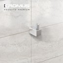 Ver imagem 5 de Cabide Simples Quadratus Inox - Kromus Q501