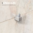 Ver imagem 4 de Cabide Simples Quadratus Inox - Kromus Q501
