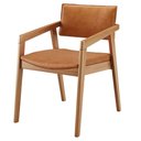 Ver imagem 6 de Cadeira para Sala de Jantar Estar Living Giorgia L02 Couríssimo Canela - Lyam Decor