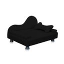 Ver imagem 1 de Mini Sofá Cama Divã Pet Cães e Gatos Orgânico Confortável e Reforçado Suede