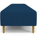 Ver imagem 7 de Puff Decorativo Sala de Estar Bali W01 Pés Palito 190x60cm Suede Azul Marinho - Lyam Decor