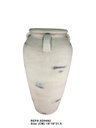 Ver imagem 2 de Vaso Decorativo em Ceramica Branco Rustico 31,5cm