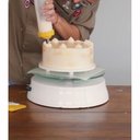 Ver imagem 4 de Bailarina Profissional Giratória para Bolos Elétrica Rosa Mousse Bivolt - Anodilar Bivolt