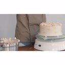 Ver imagem 3 de Bailarina Profissional Giratória para Bolos Elétrica Rosa Mousse Bivolt - Anodilar Bivolt