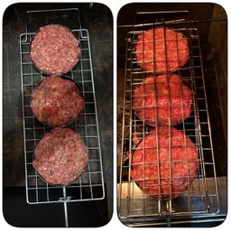 Grelha para Hambúrguer Gourmet Abre e Fecha Multiuso com Aros em Inox #304 Marivent - 5