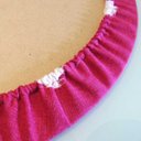 Ver imagem 5 de Capa para sousplat 4 peças VivaIN rosa com bola branca