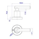 Ver imagem 3 de Acabamento para Registro de Pressão Deca Beta 4916.c109.pq 1/2", 3/4" e 1" Cromado