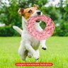Brinquedo para Cachorro Mordedor Argola de Corda 18cm Rosa - PETS026-Rosa - 5