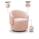 Ver imagem 3 de Poltrona Decorativa Orgânica Kit 2 Névoa Bouclê E03 - D’Rossi