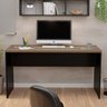 Mesa de Escritório 1.60x60 Tampo 30mm Netmobil - Nogal - 3