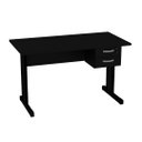 Ver imagem 3 de Mesa de Escritório Escrivaninha 1.20x60 Pé Metal C/gaveteiro Netmobil