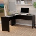 Ver imagem 2 de Mesa de Canto em L para Escritório 1.40x1.50 Tampo 30mm - Preto