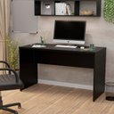 Ver imagem 1 de Mesa de Escritório 1.20x60 Tampo 30mm Netmobil - Preto