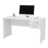 Mesa de Escritório 1.40x60 com Gaveteiro Tampo 30mm - Branco - 4
