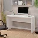 Ver imagem 1 de Mesa de Escritório 1.20x60 Tampo 30mm Netmobil - Branco
