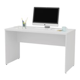 Mesa de Escritório 1.20x60 Tampo 30mm Netmobil - Branco - 4