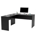 Ver imagem 3 de Mesa de Canto em L para Escritório 1.60x1.50 Tampo 30mm - Preto