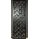 Ver imagem 4 de Painel Vazado Divisória Mdf Valência Preto - 0,60x2,70m