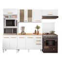 Ver imagem 1 de Conjunto de Cozinha Madre Modulado com 10 Portas 2 Gavetas