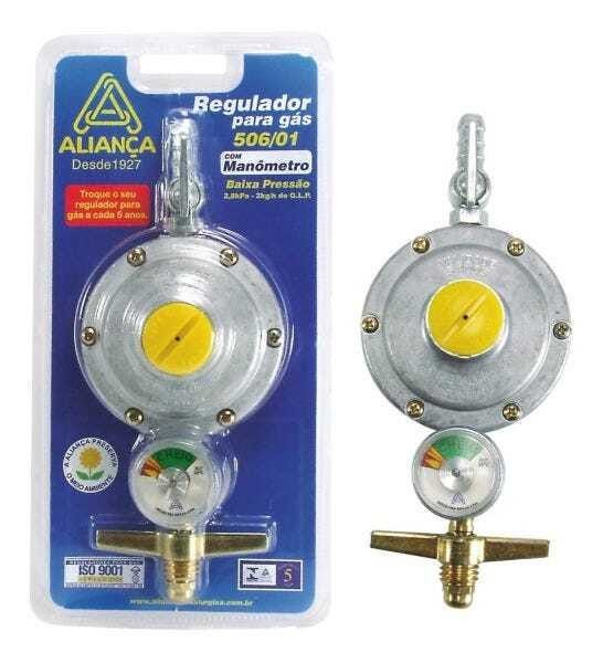 Regulador para Gás 506/01 Bt 2kg/h. Aliança - 2