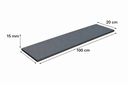 Ver imagem 5 de Prateleira 100x20 Mdp 15mm Suporte Invisível Flutuante + Kit Preto