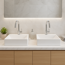 Ver imagem 2 de Cuba de Apoio para Banheiro em Mármore Sintético