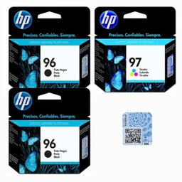 Kit 2 HP 96 e 1 HP 97 Deskjet 9800 - 1