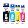Kit 4 Refil Tinta Epson L6191 T504 - 1