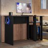Mesa para Computador Dmx-500 108cm Pc Gamer Setup Preto - Desk Design - 2