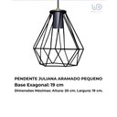 Ver imagem 6 de Lustre Luminária Diamante Moderno Pendente 3d Preto
