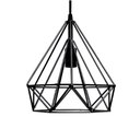 Ver imagem 4 de Lustre Luminária Diamante Moderno Pendente 3d Preto