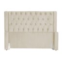 Ver imagem 5 de Cabeceira de Cama Box Estofada 140 Cm Casal Emma Veludo