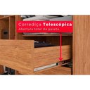 Ver imagem 4 de Guarda Roupa Solteiro 6 Portas e 2 Gavetas Espanha Imbuia/off White - Rufato