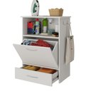 Ver imagem 2 de Balcão de Lavanderia Multiuso 1 Porta 1 Gaveta Multimóveis Mp5057 Branco