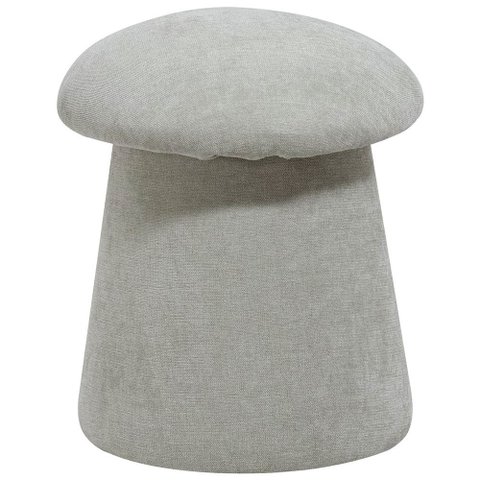 Puff Orgânico Decorativo Quarto Infantil Aslam D02 Linho Verde Claro C-47 - Lyam Decor