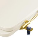 Ver imagem 3 de Assento Sanitário Poliéster Monte Carlo Creme para Vaso Deca