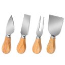 Ver imagem 4 de Conjunto Utensílios Queijo Inox 4 Peças Gourmet