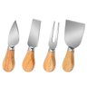 Conjunto Utensílios Queijo Inox 4 Peças Gourmet - 4